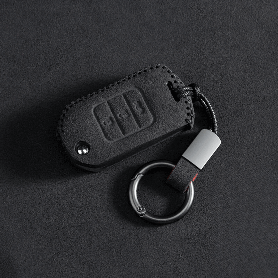 【ホンダ】ダークカラースウェードスマートキーケース 〔Aタイプ〕